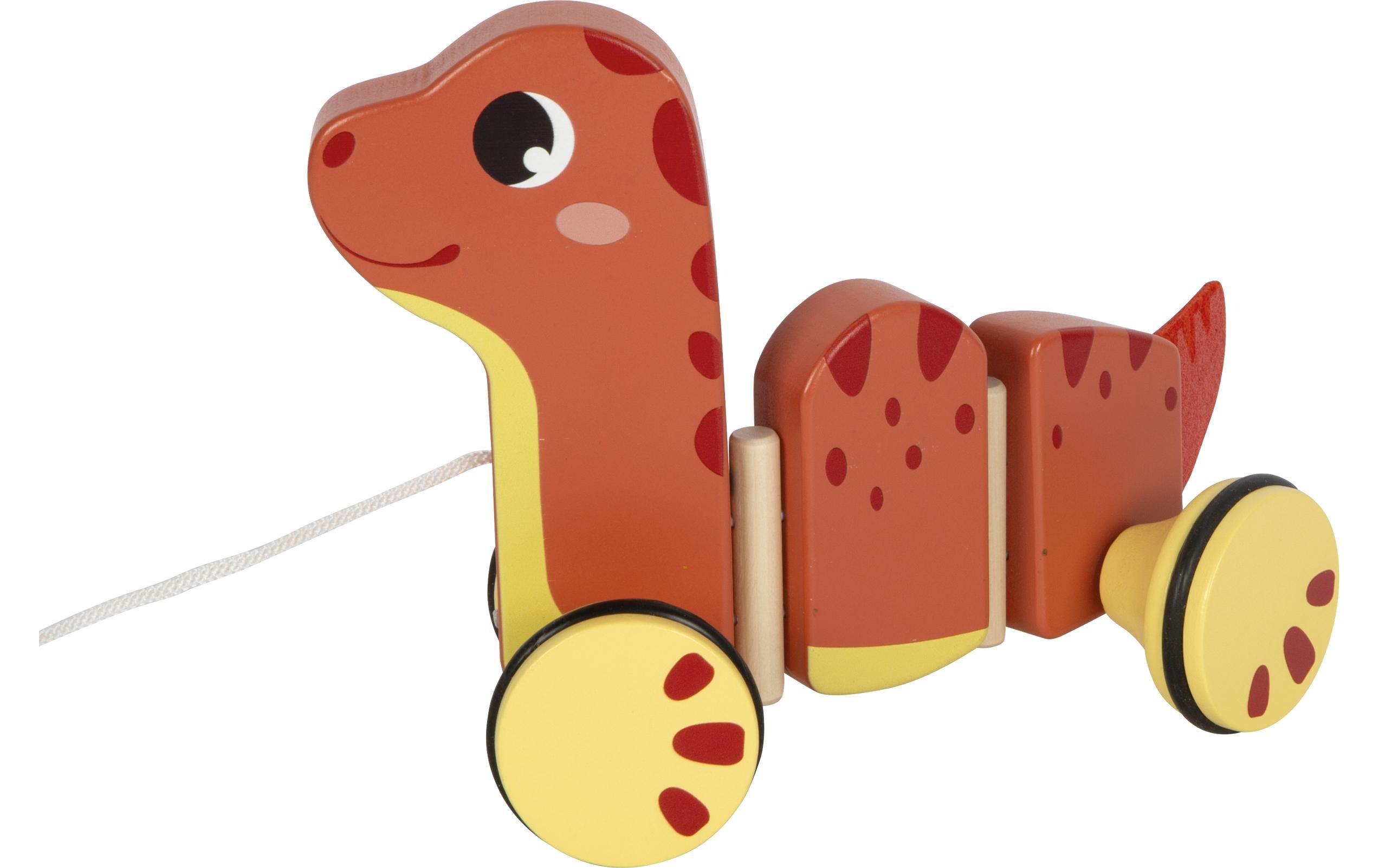 small foot Nachziehspielzeug Dino