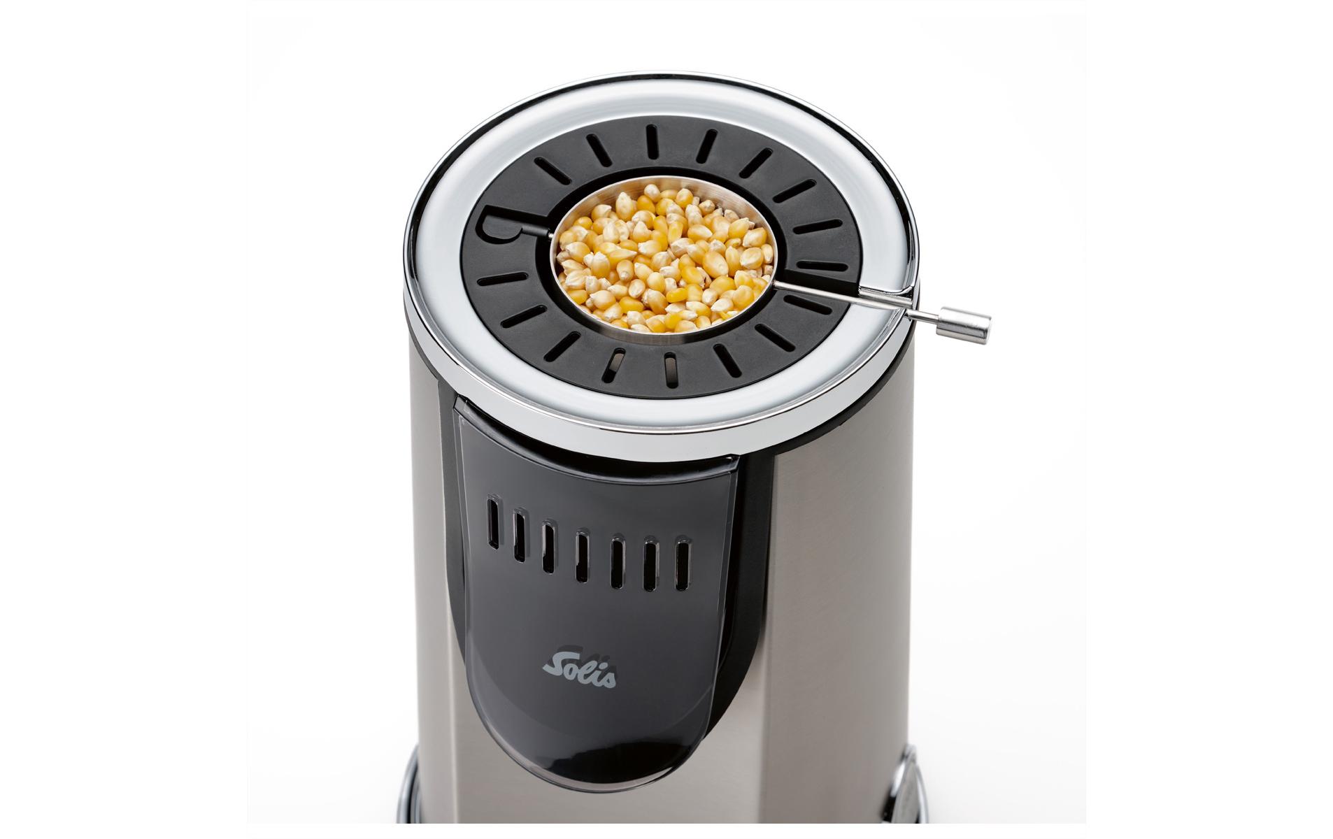 Solis Pop & Fun Popcorn Maker Silber