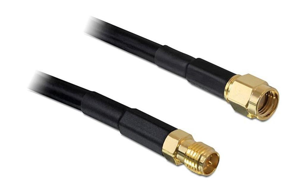 Delock Antennenkabel RP-SMA zu RP-SMA, 15 m Delock Antennenkabel RP-SMA zu RP-SMA, 15 m