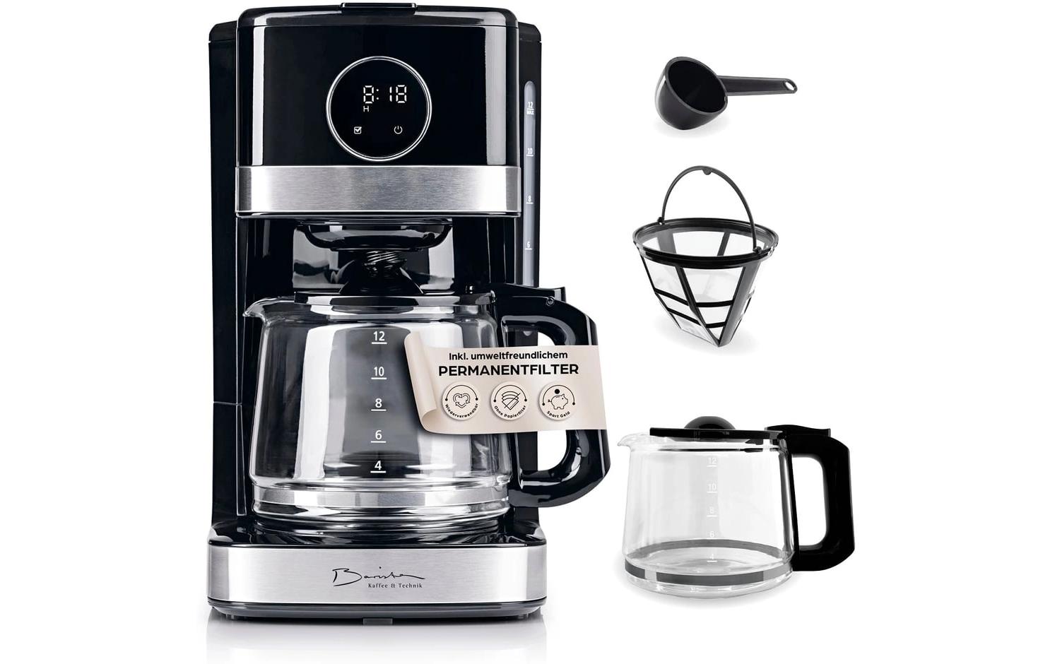 Barista Filterkaffeemaschine 19438 Schwarz