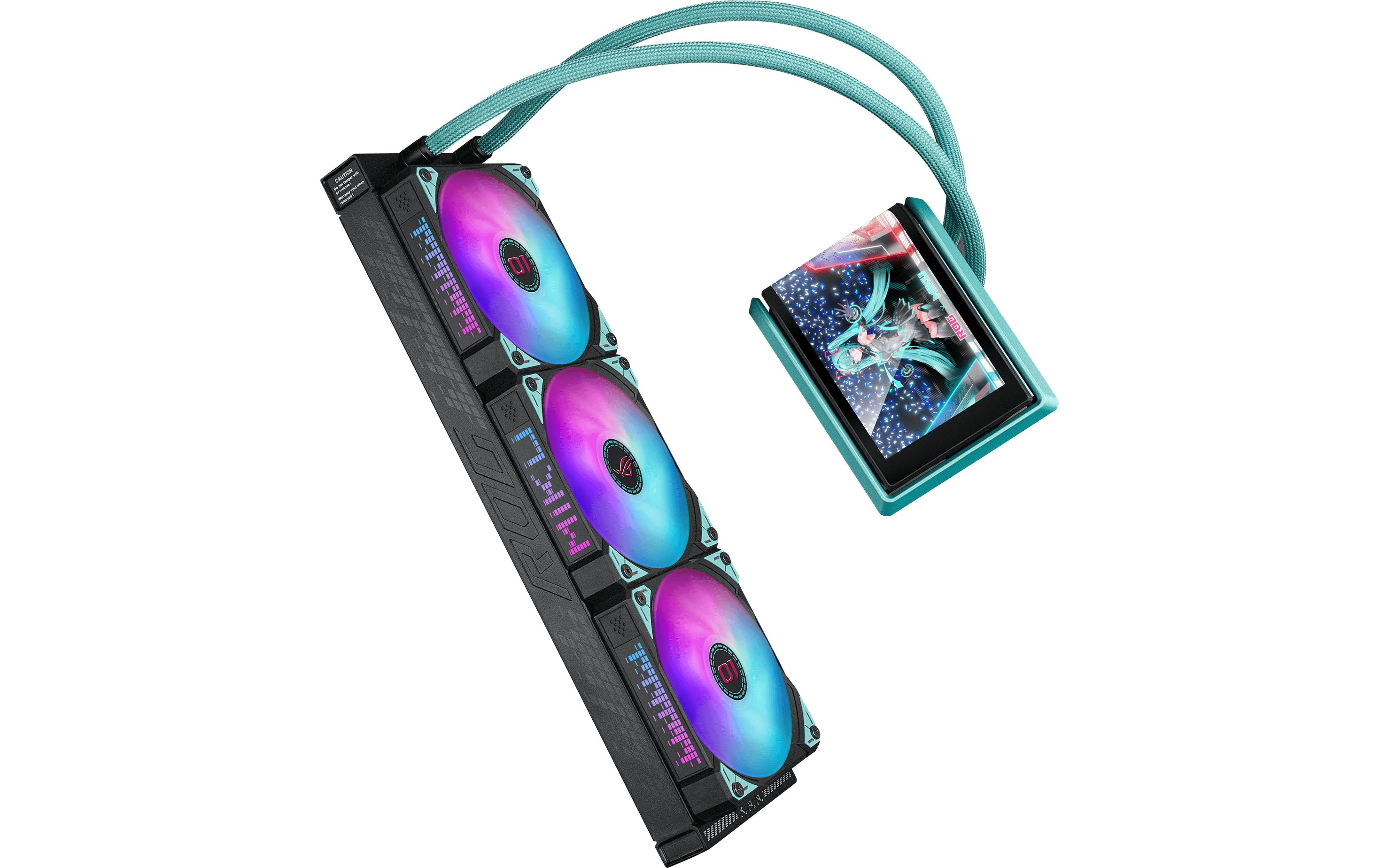 ASUS ROG Wasserkühlung ROG RYUO IV 360 ARGB Hatsune Miku Edition
