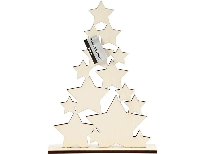 Creativ Company Holzartikel 29.8 x 21.5 x 4 cm Weihnachtsbaum Creativ Company Holzartikel 29.8 x 21.5 x 4 cm Weihnachtsbaum