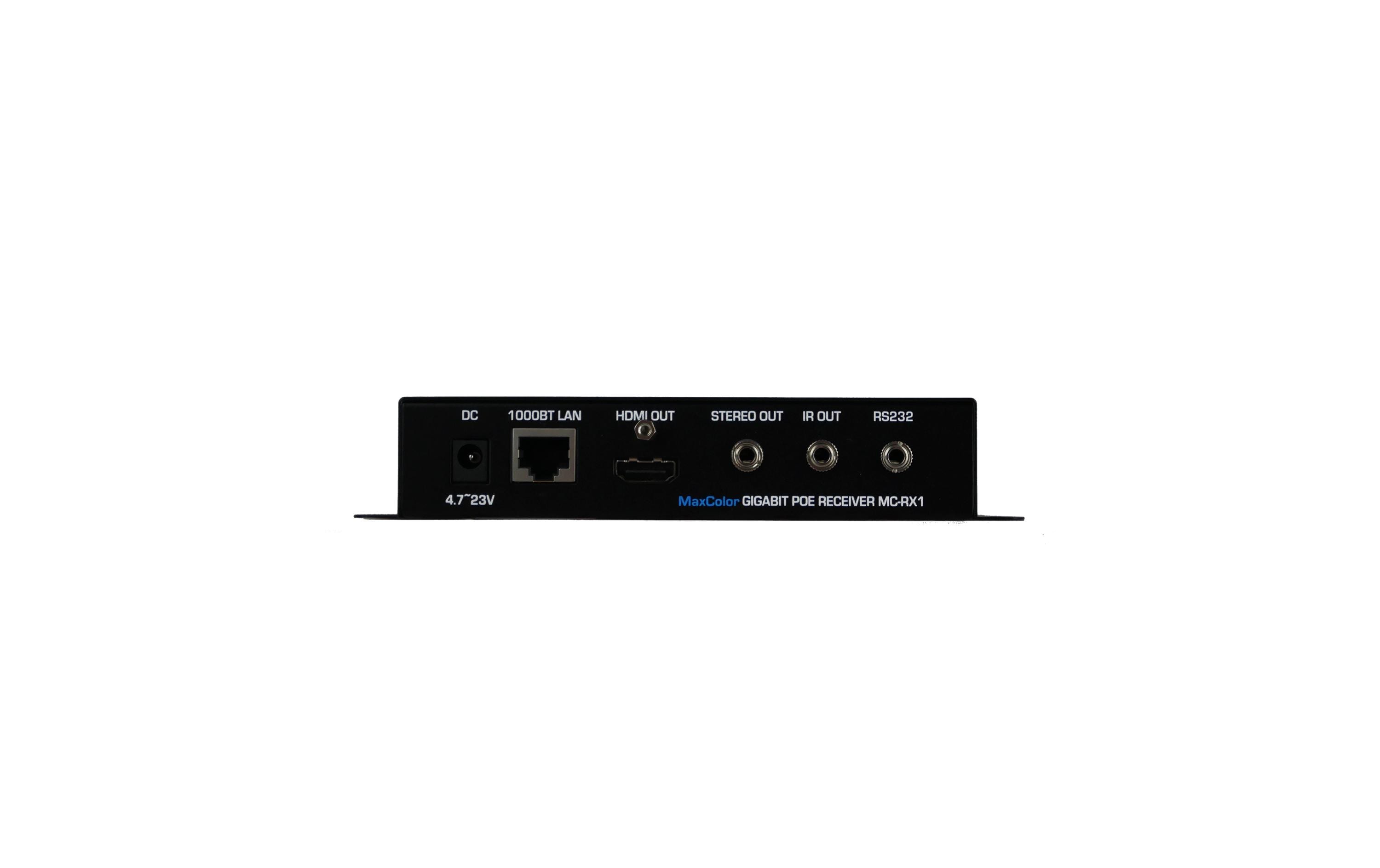 JUSTADDPOWER IP Receiver VBS-MAX-RX-1 HDMI, PoE, 4K/60
