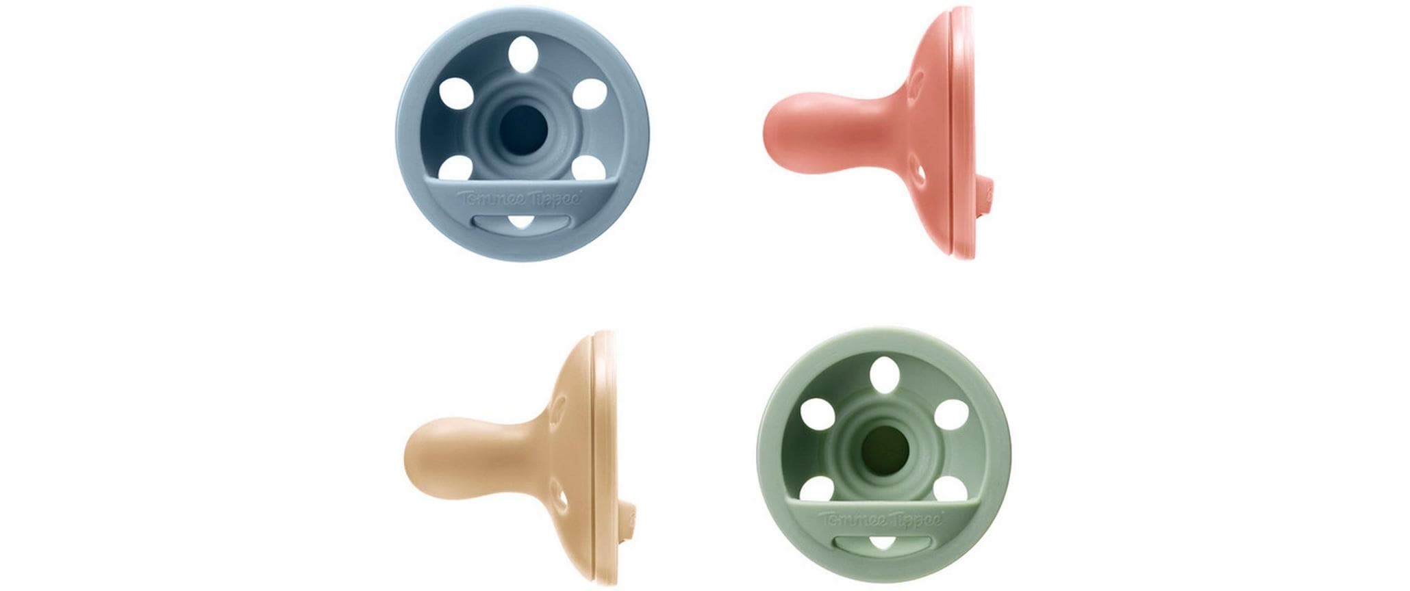 Tommee Tippee Nuggi Set Brustähnlicher Schnuller 6-18m, 4er Pack Tommee Tippee Nuggi Set Brustähnlicher Schnuller 6-18m, 4er Pack