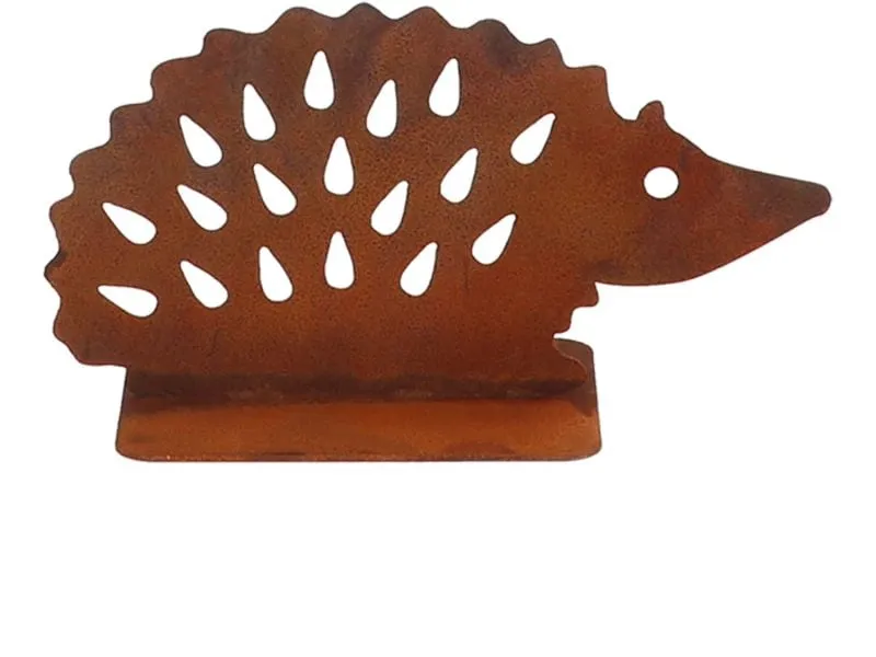 Esschert Design Dekofigur Igel Rostbraun