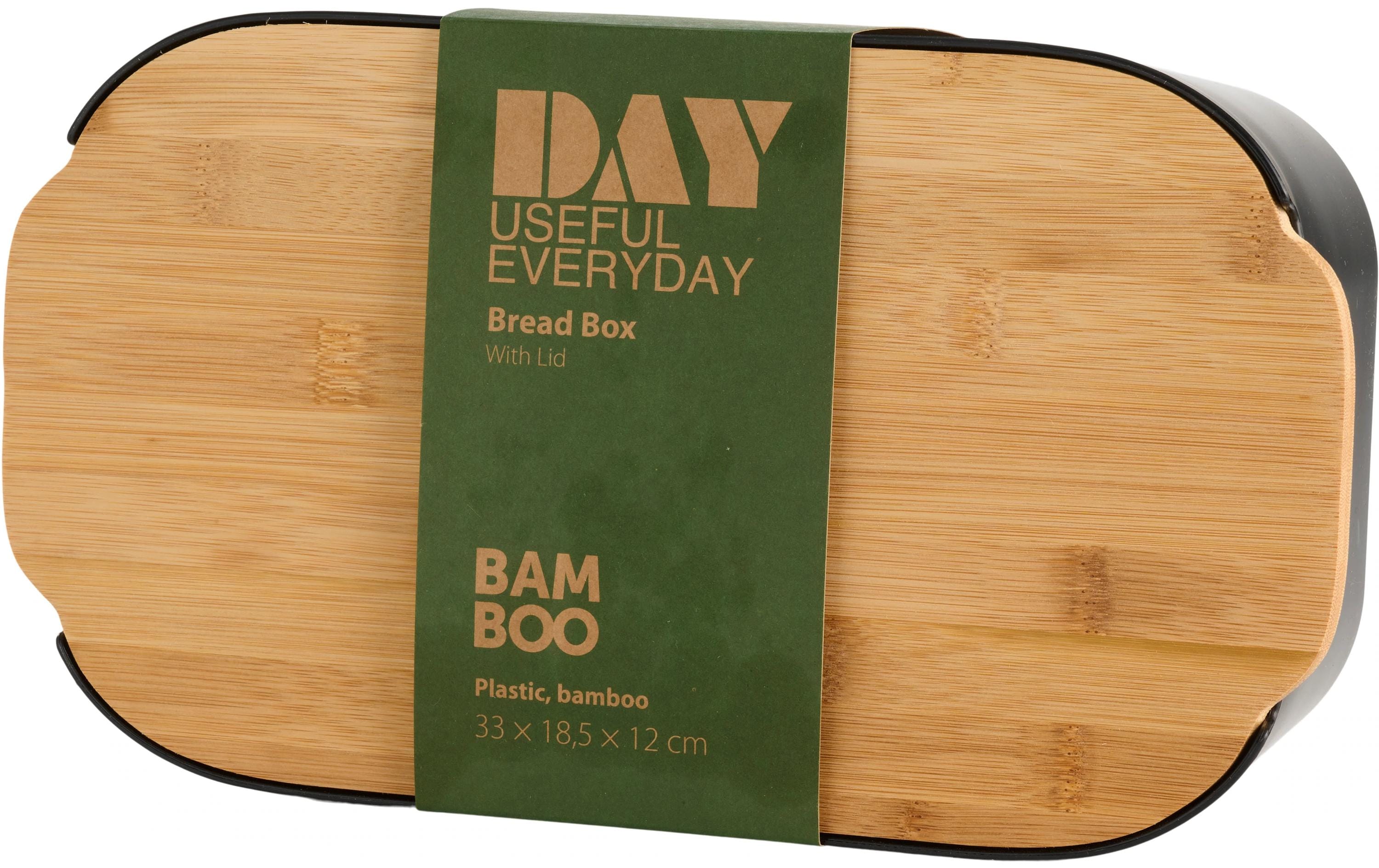 Schou Brotkasten Bambus Bambus/Dunkelbraun