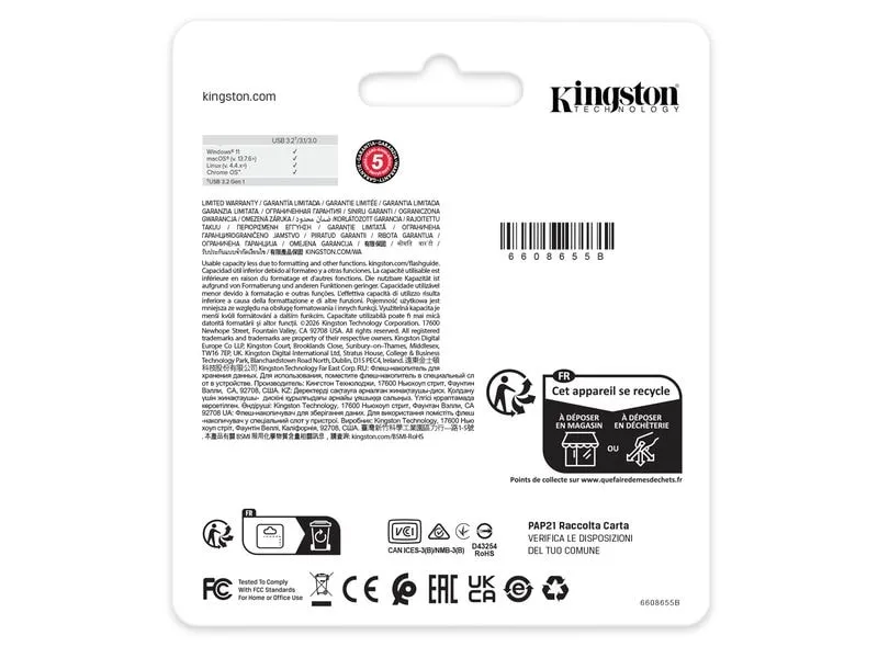 Kingston DataTraveler Kyson 256 GB Kingston DataTraveler Kyson 256 GB