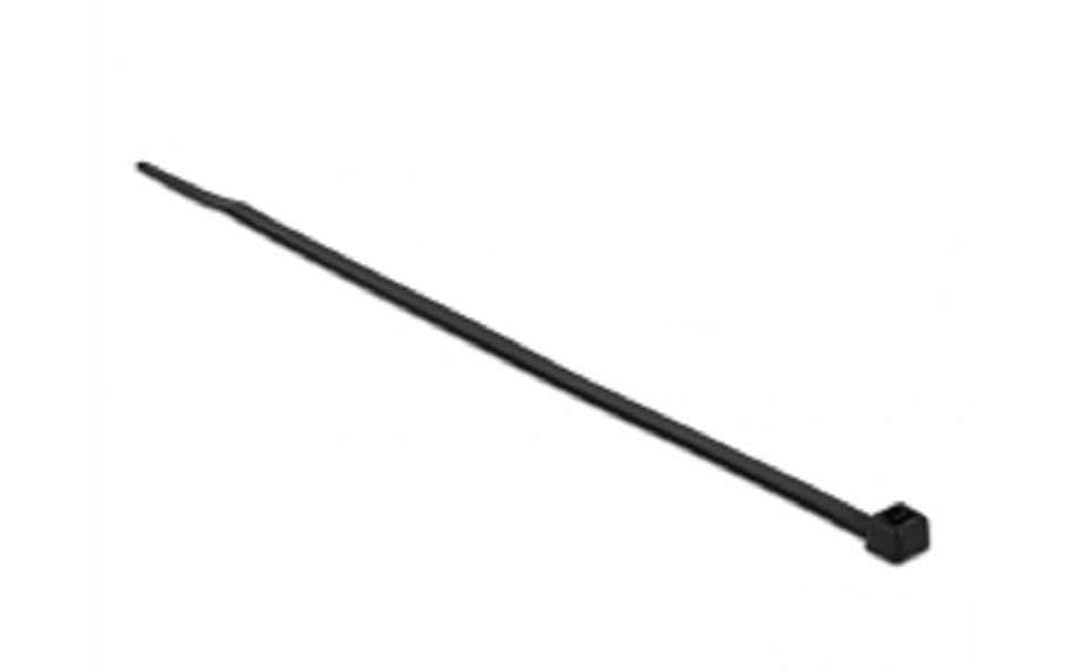 Delock Kabelbinder Schwarz 380 mm x 4.8 mm , 100 Stück