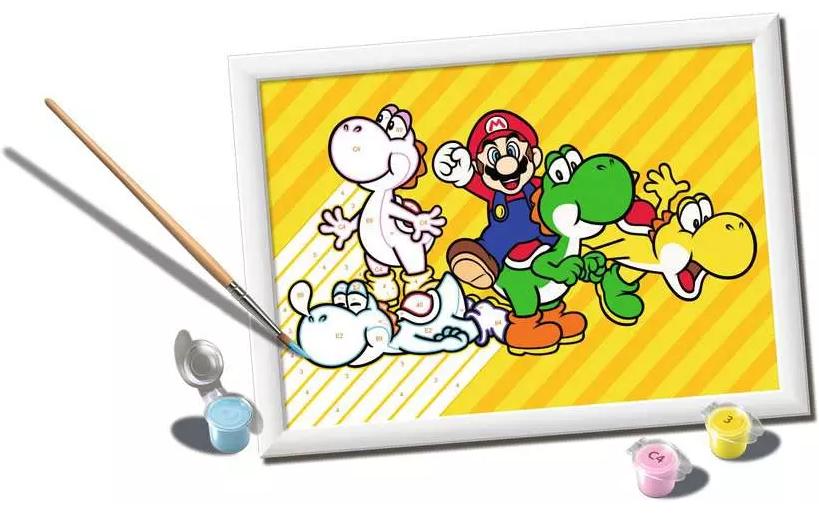 Ravensburger Malen nach Zahlen CreArt – Super Mario