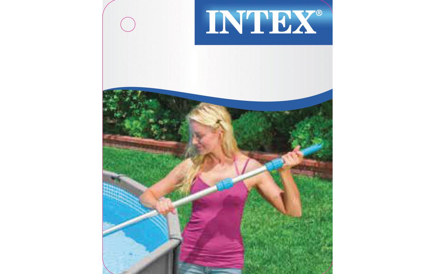 Intex Poolreinigung 29055, 279cm Teleskopstange