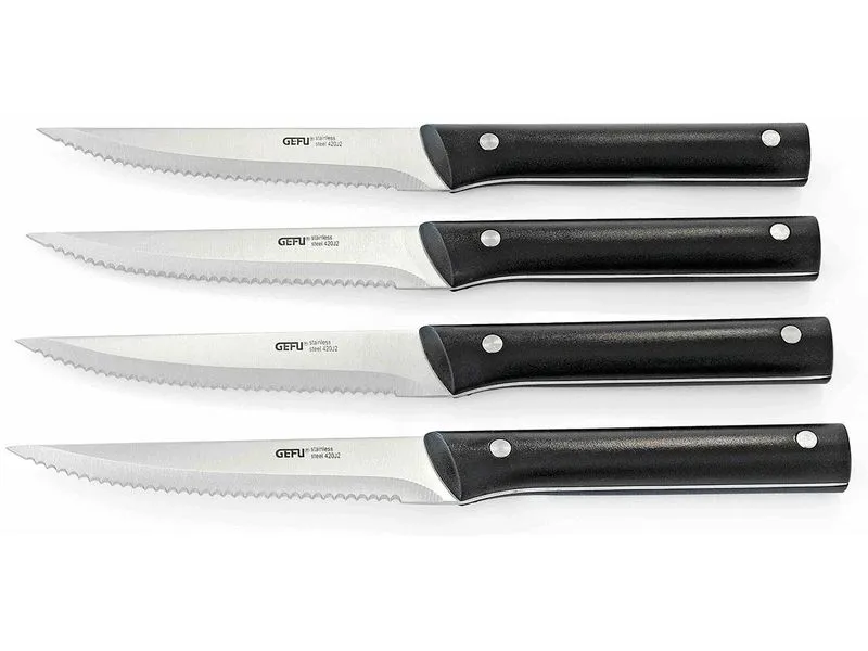 GEFU Steakmesser-Set BBQ 4-teilig GEFU Steakmesser-Set BBQ 4-teilig