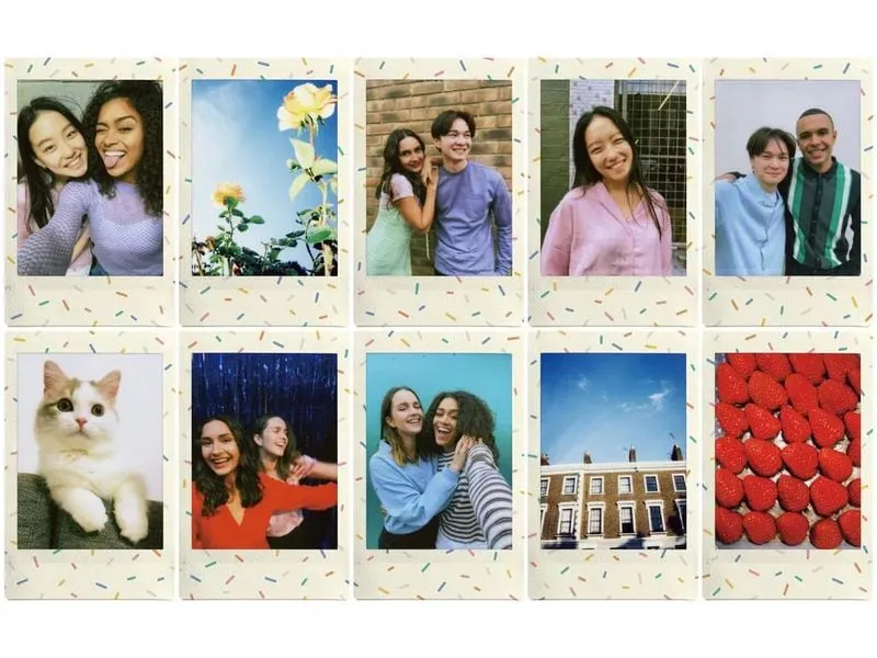 Fujifilm Sofortbildfilm Mini 10 Blatt Sprinkles Fujifilm Sofortbildfilm Mini 10 Blatt Sprinkles