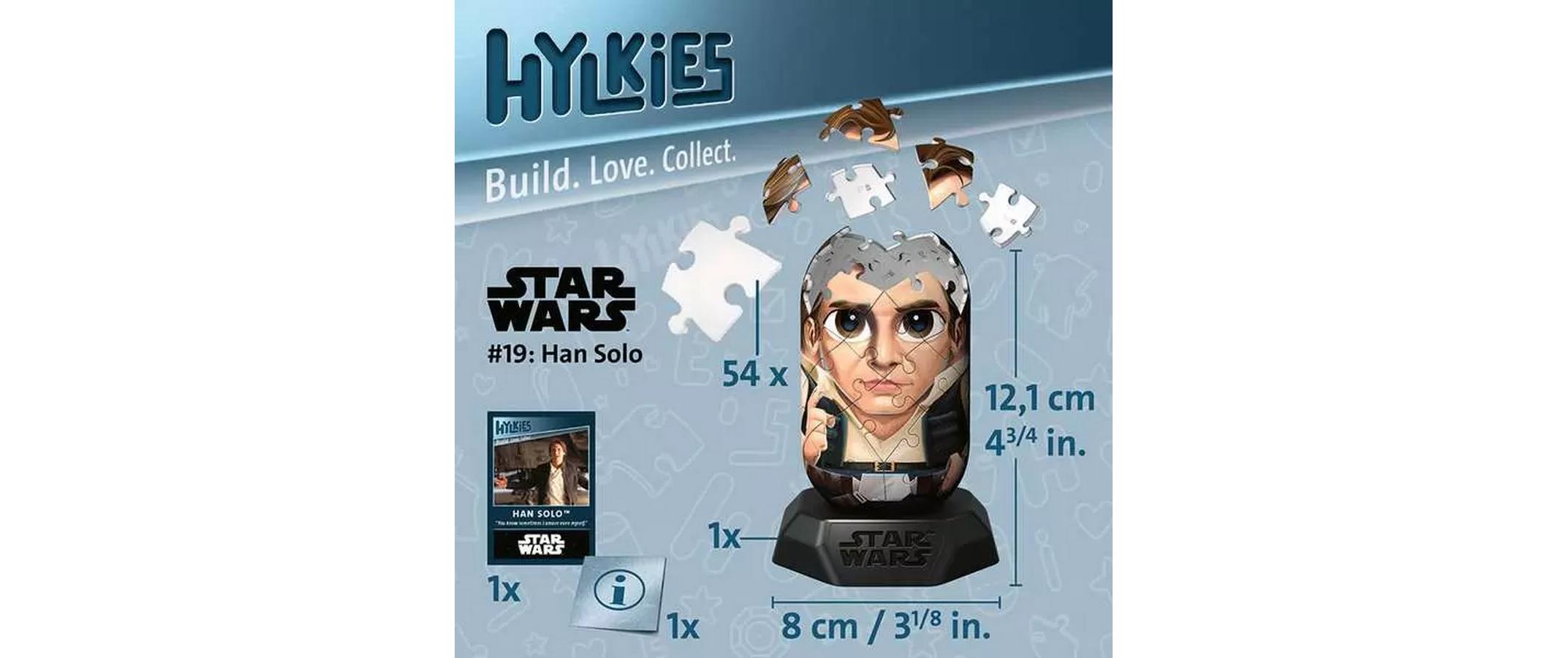 Ravensburger 3D Puzzle Hylkies – Star Wars Han Solo
