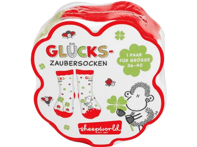Sheepworld Zaubersocken Glück Grösse 36 - 40 Sheepworld Zaubersocken Glück Grösse 36 - 40