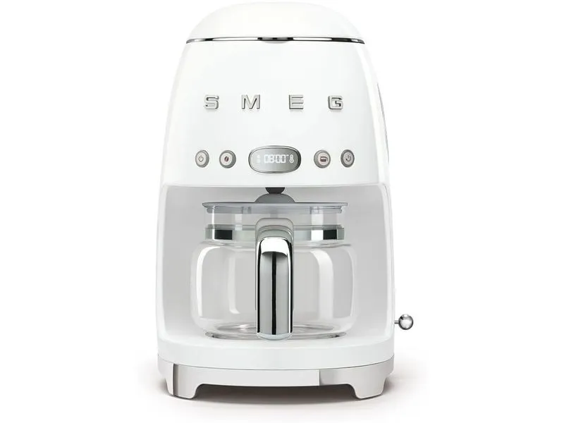 SMEG Filterkaffeemaschine 50's Style DCF02WHEU Weiss