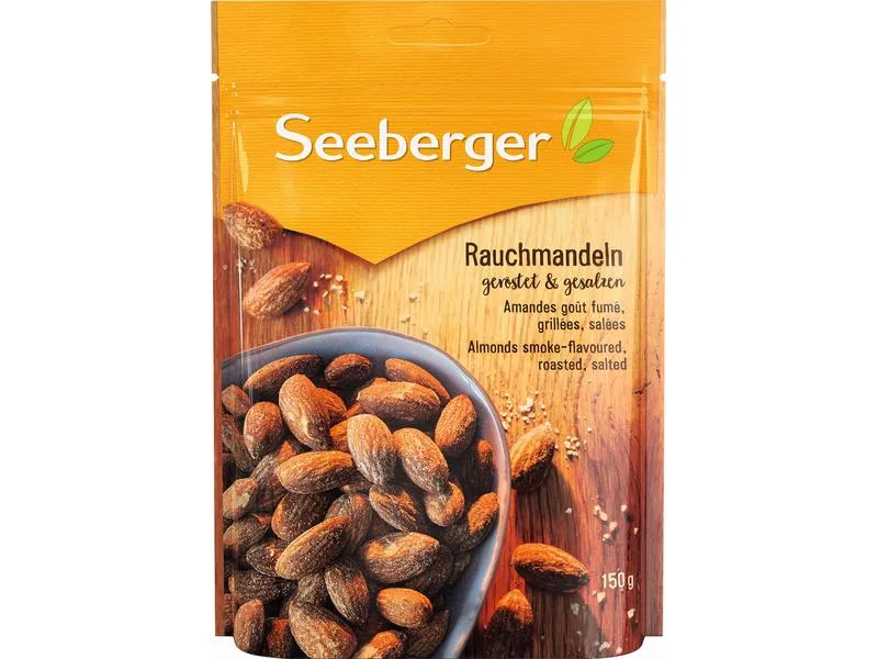 Seeberger Beutel Rauchmandeln geröstet & gesalzen 150 g