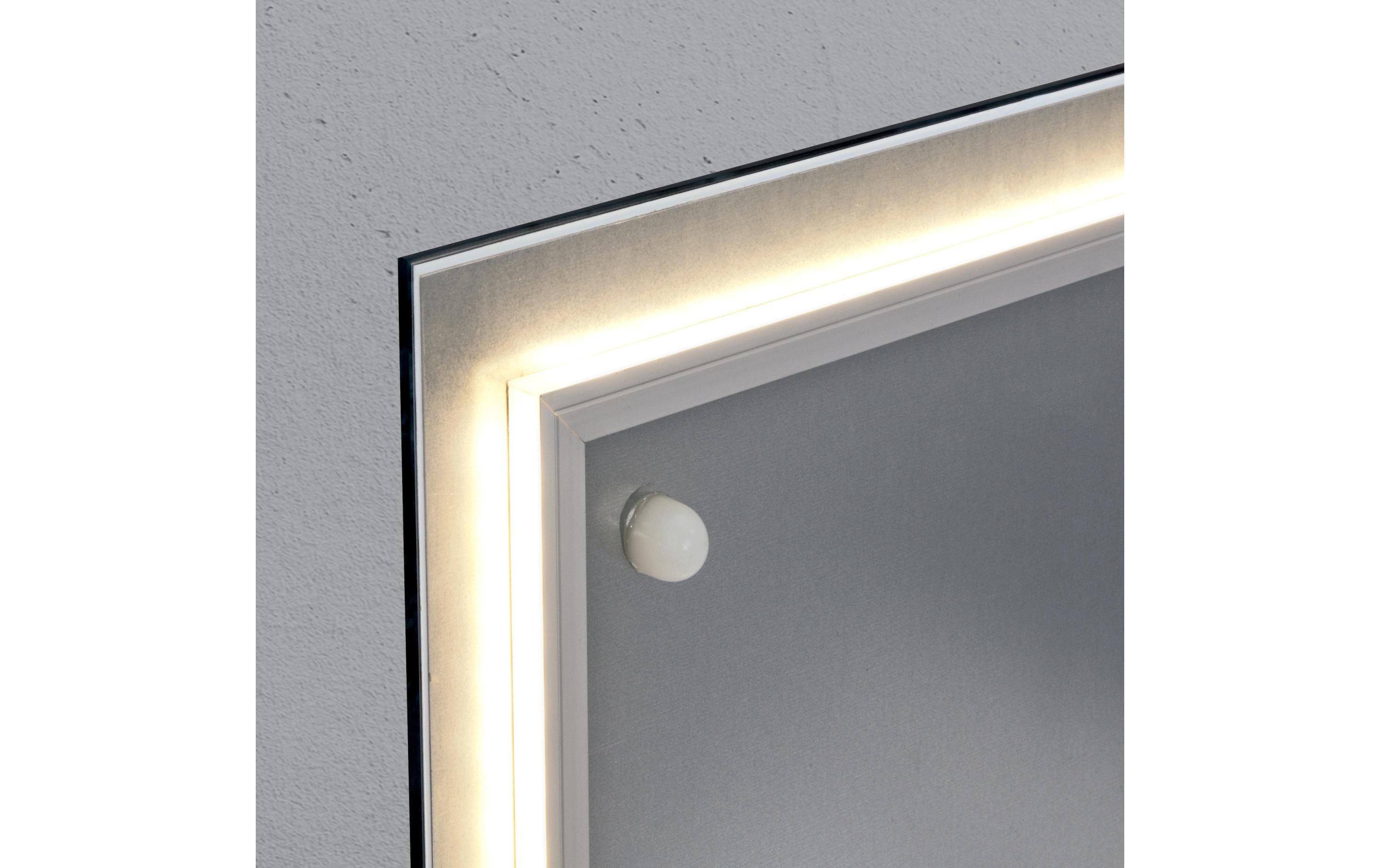 Sigel Glassboard LED artverum 48 cm x 48 cm, Rot