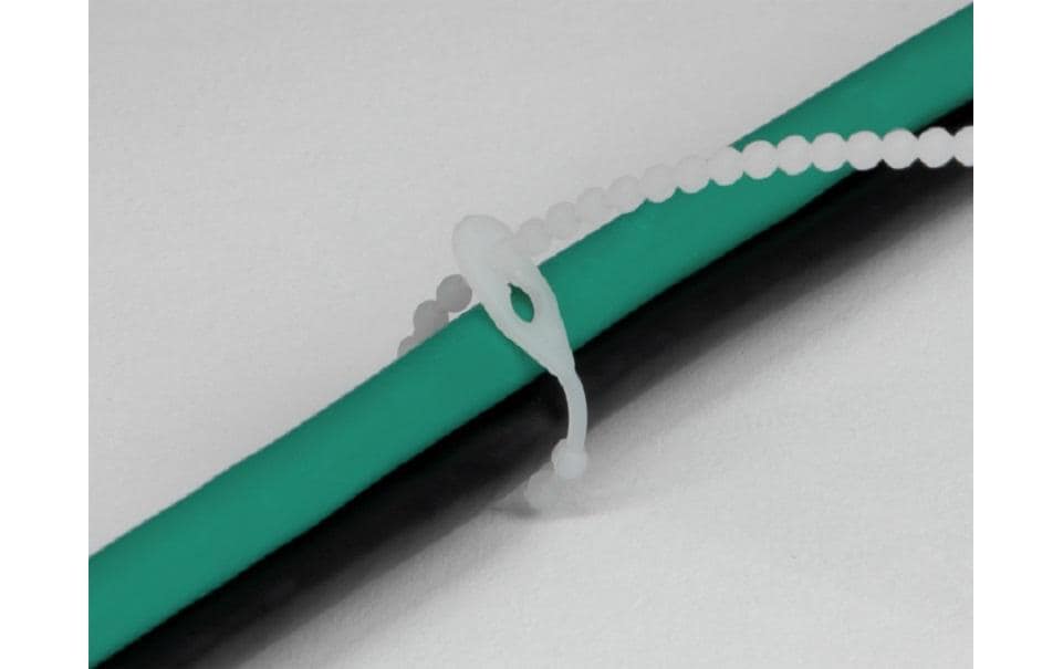 Delock Kabelbinder Schwarz/Weiss 120 mm x 3.6 mm, 100 Stück Delock Kabelbinder Schwarz/Weiss 120 mm x 3.6 mm, 100 Stück