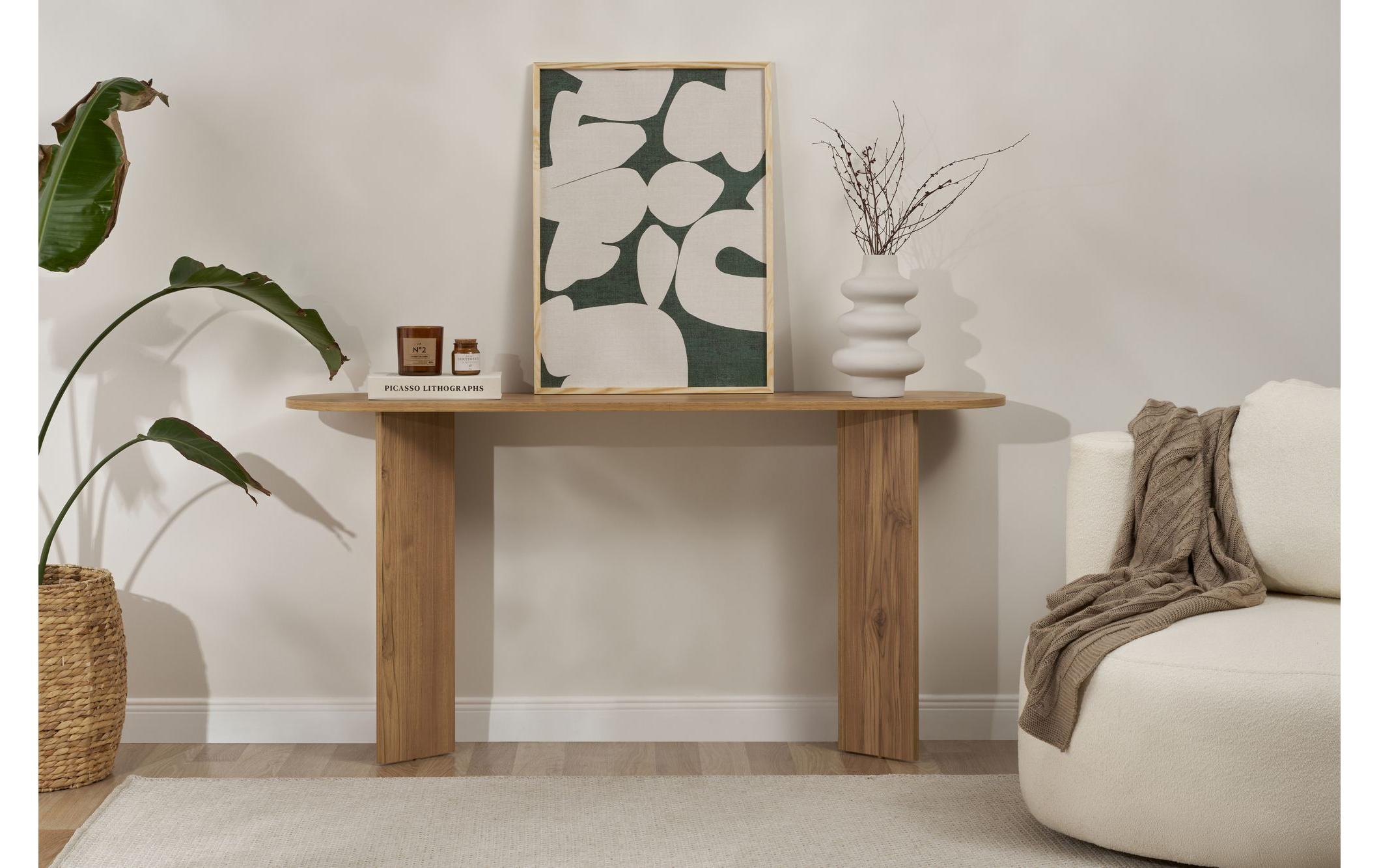 Woody Fashion Sideboard Sira Eiche 150 x 75 cm, Braun