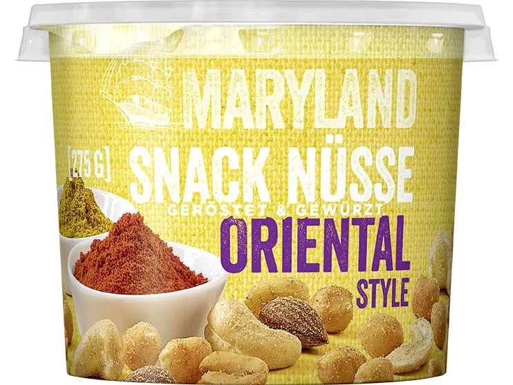Maryland Snack Nüsse Oriental Style 275 g Maryland Snack Nüsse Oriental Style 275 g