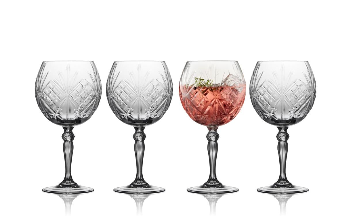 Lyngby Gin Glas Melodia 4 Stück, 65 cl Lyngby Gin Glas Melodia 4 Stück, 65 cl