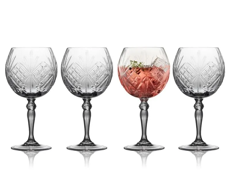 Lyngby Gin Glas Melodia 4 Stück, 65 cl