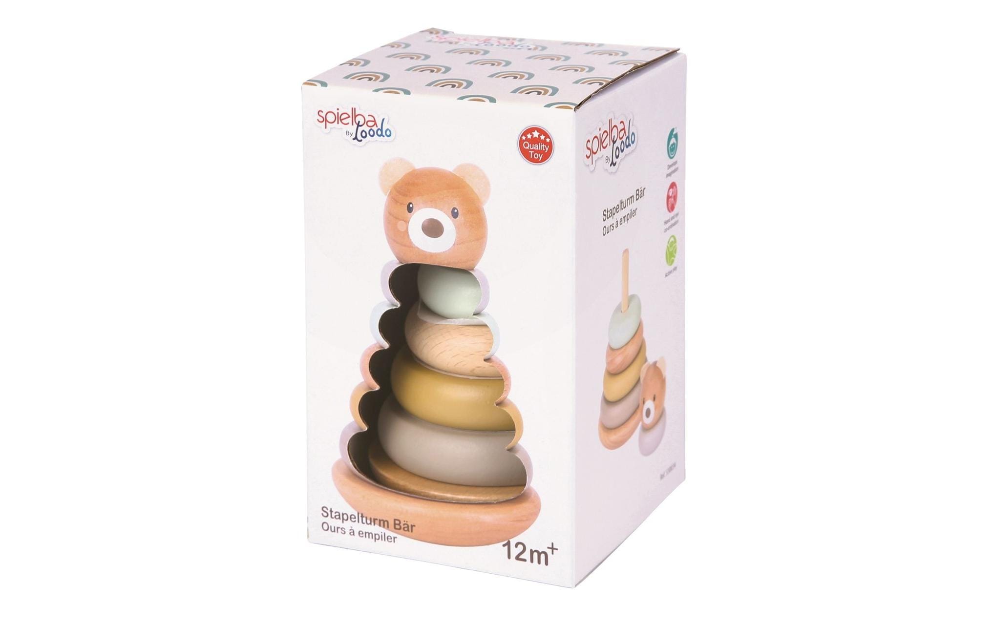 Spielba Holzspielwaren Steck-Bär