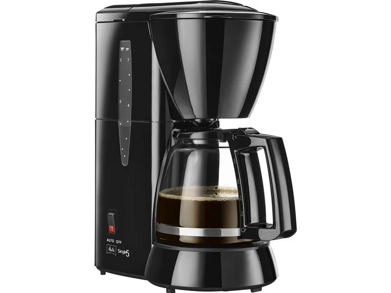 Melitta Filterkaffeemaschine Single 5 Schwarz Melitta Filterkaffeemaschine Single 5 Schwarz