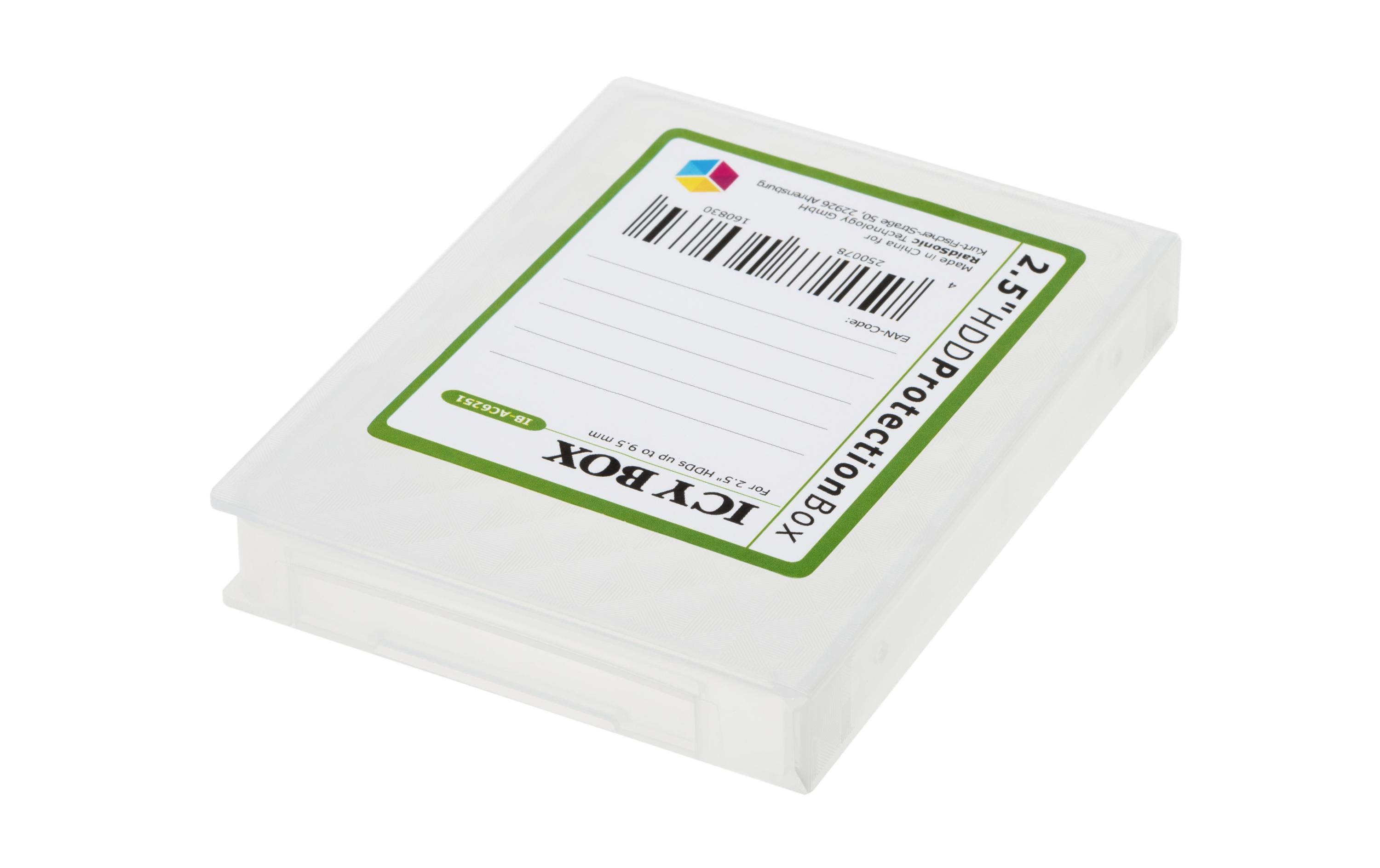 ICY BOX Schutzgehäuse IB-AC6251 2.5