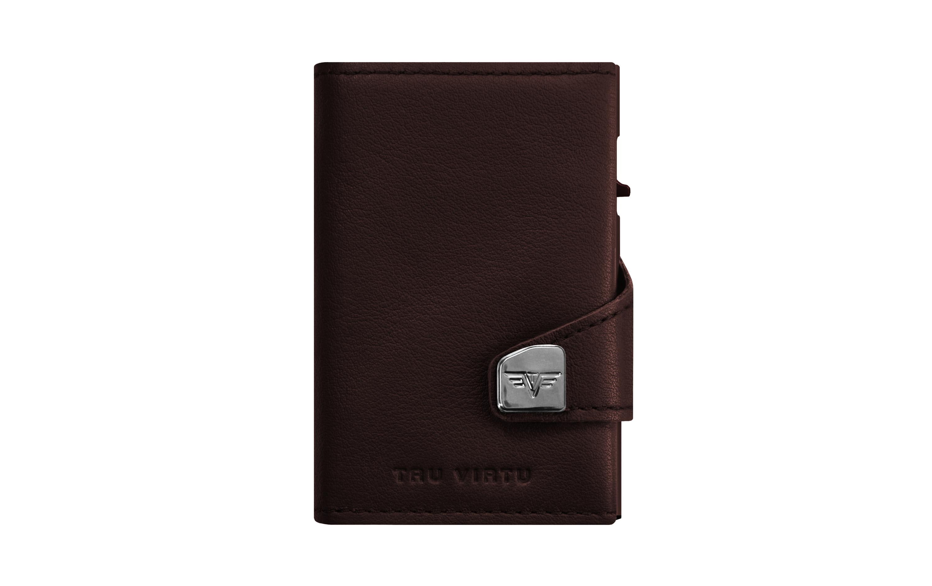 TRU VIRTU Portemonnaie Click & Slide Coin Wallet