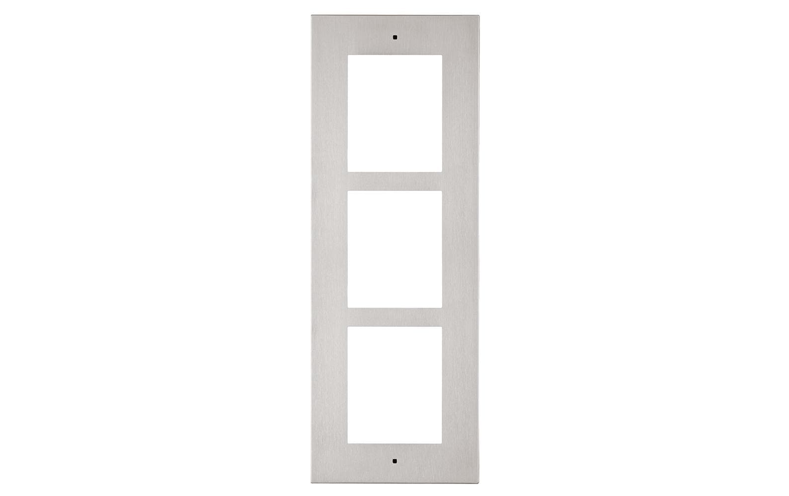 2N Rahmen für den Wandeinbau - 3 Module, silber 2N Rahmen für den Wandeinbau - 3 Module, silber