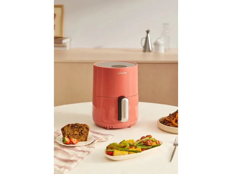 Create Heissluft-Fritteuse Air Fryer Terrakotta 1.5 l