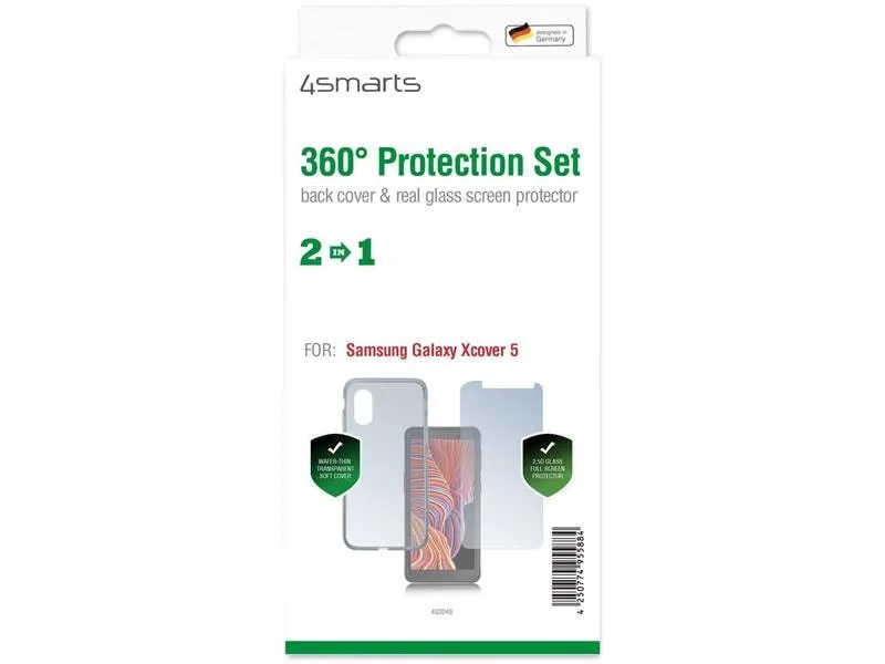 4smarts 360° Protection Set Galaxy Xcover 5 4smarts 360° Protection Set Galaxy Xcover 5