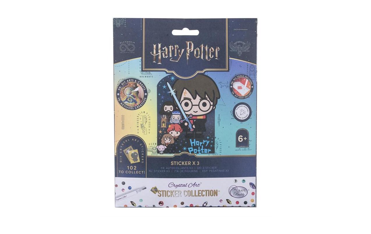 CRAFT Buddy Bastelset Harry Potter Crystal Art Sticker Pack CRAFT Buddy Bastelset Harry Potter Crystal Art Sticker Pack