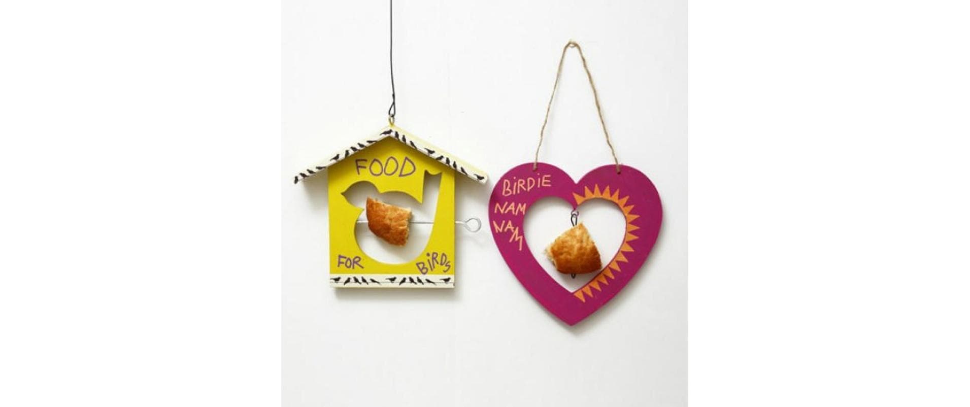 Creativ Company Holzartikel 21 cm Vogelfutterhaus