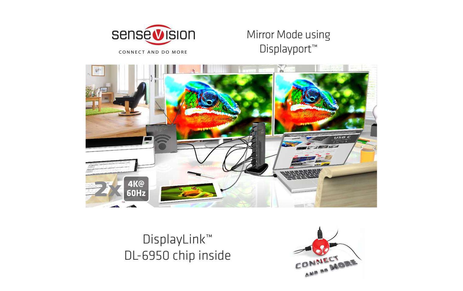 Club 3D Dockingstation CSV-1460 USB 3.0 Dual Display 4K60 Hz Club 3D Dockingstation CSV-1460 USB 3.0 Dual Display 4K60 Hz