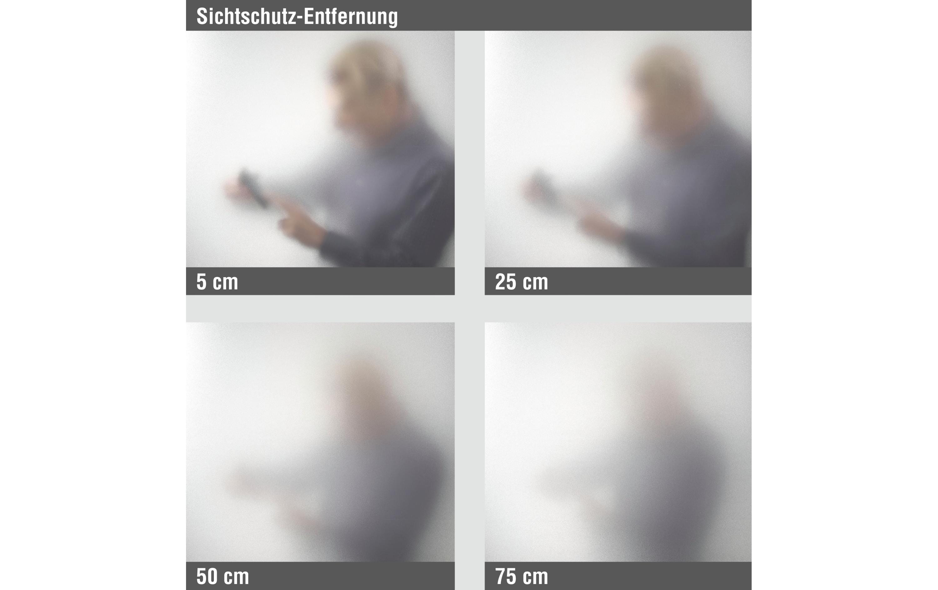 Gardinia Fensterfolie Milchglas 45 x 150 cm