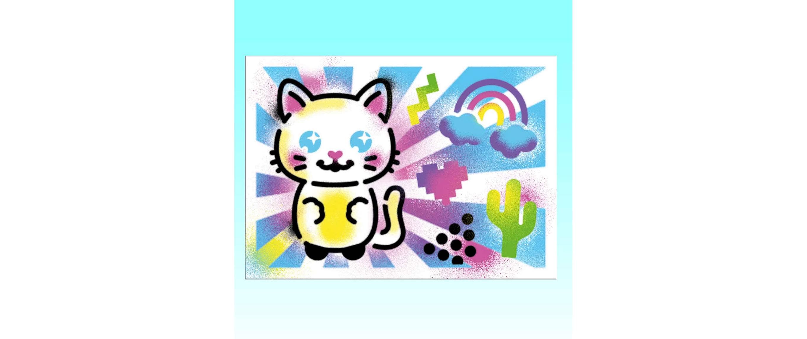 Canal Toys Bastelset Airbrush Art Activity Case