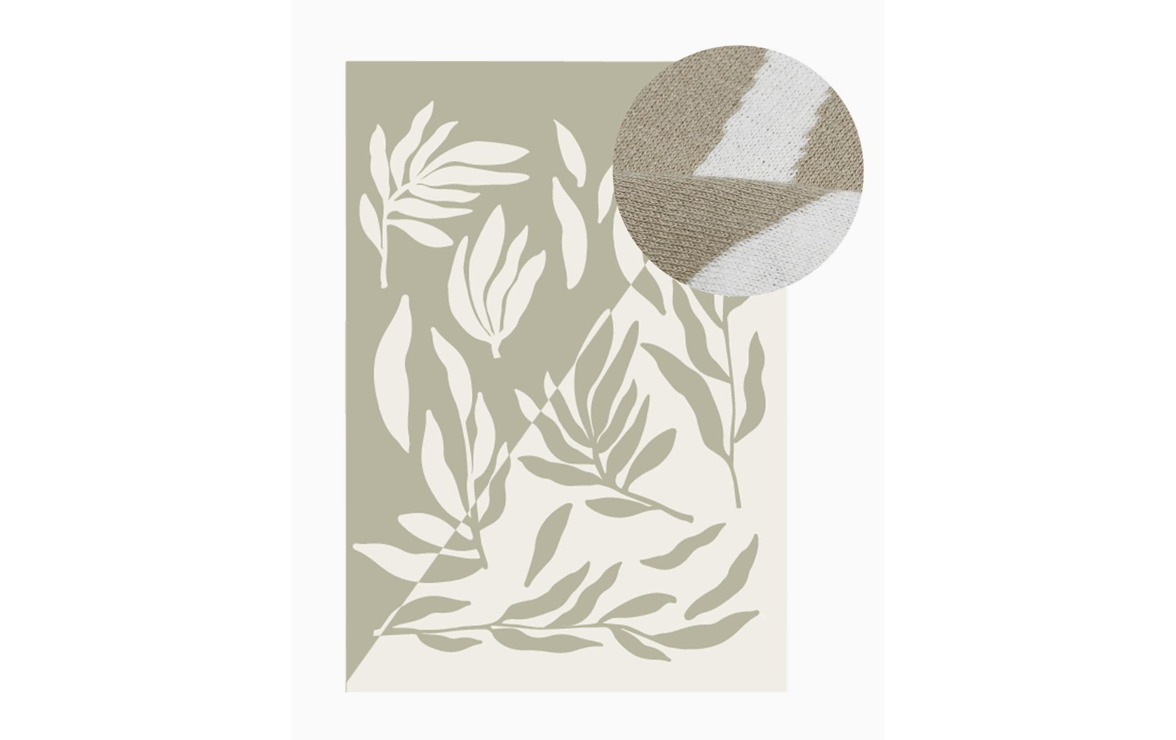 Chic Mic Decke Desert leaf 140 x 200 cm