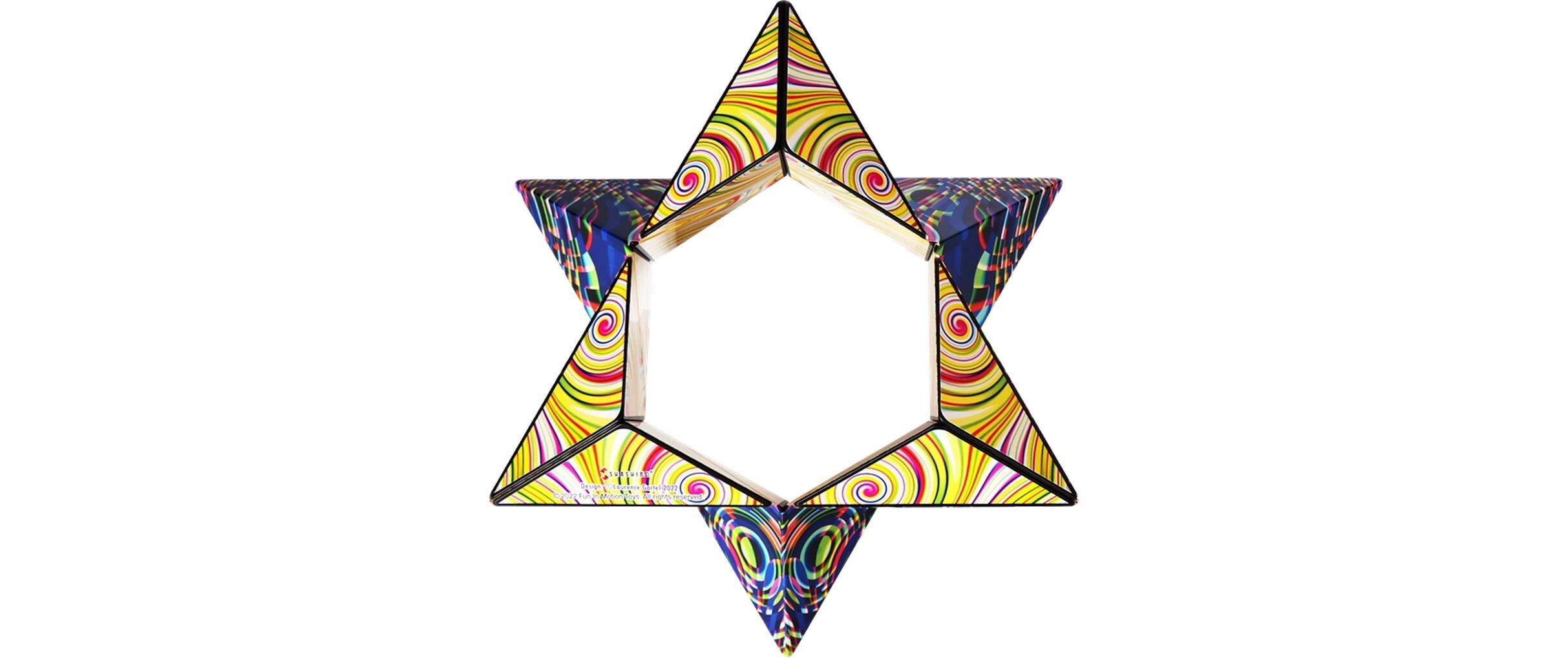 Shashibo Cube Technicolor – by Artist Laurence Gartel 2.0