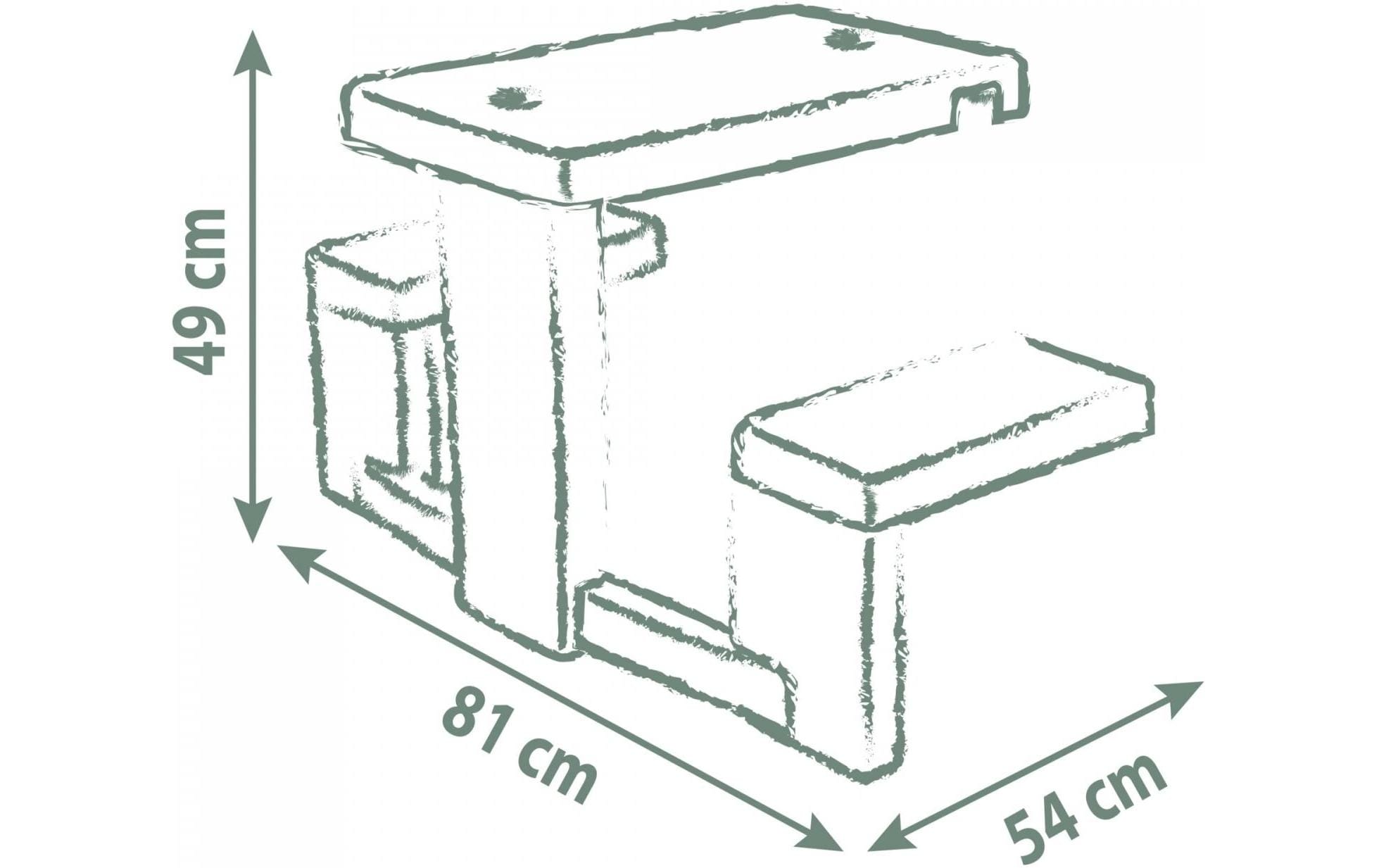 Smoby Zubehör Spielhaus Life Picknicktisch