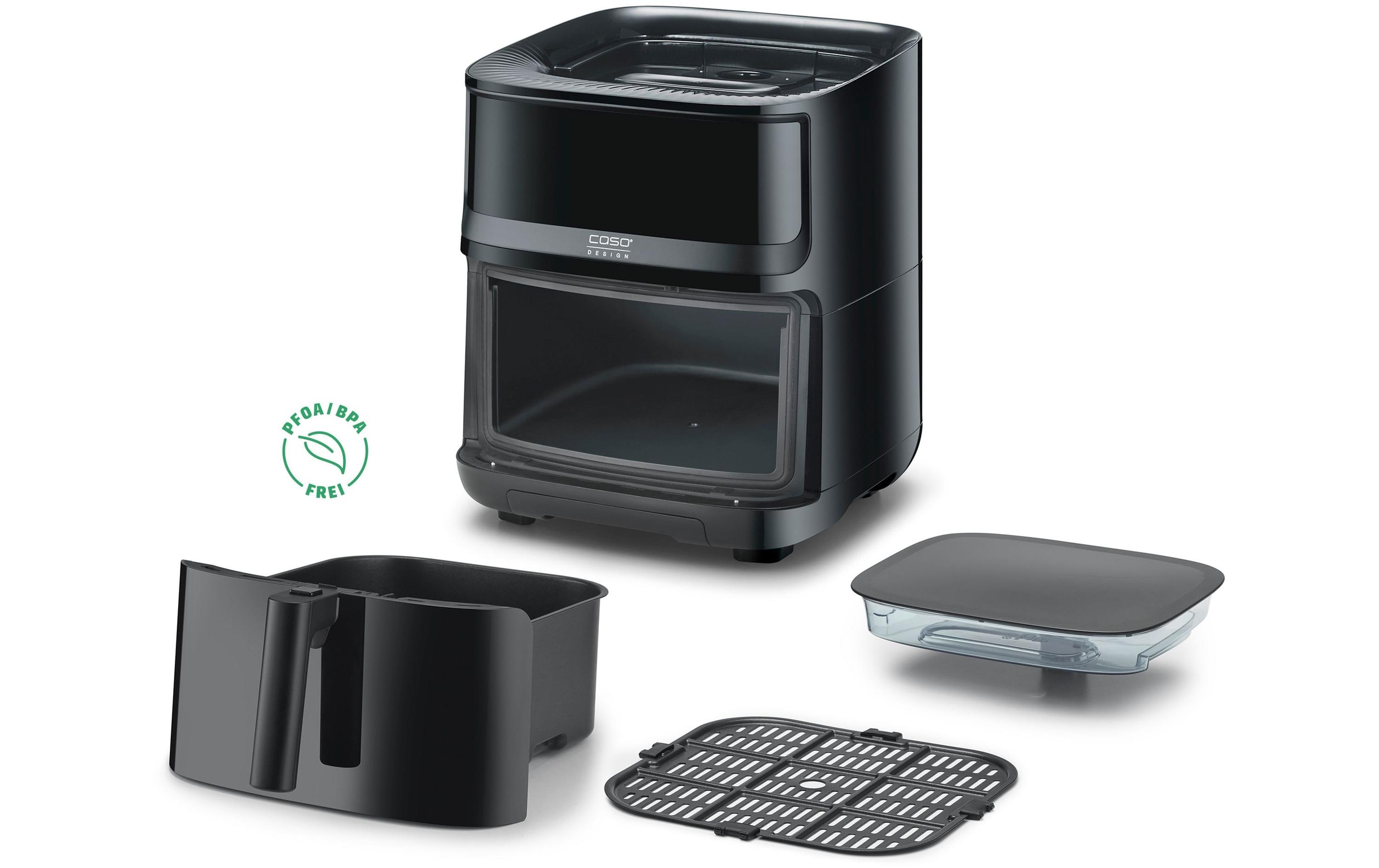 Caso Heissluft-Fritteuse AirFry & Steam 700 1.3 kg, Schwarz