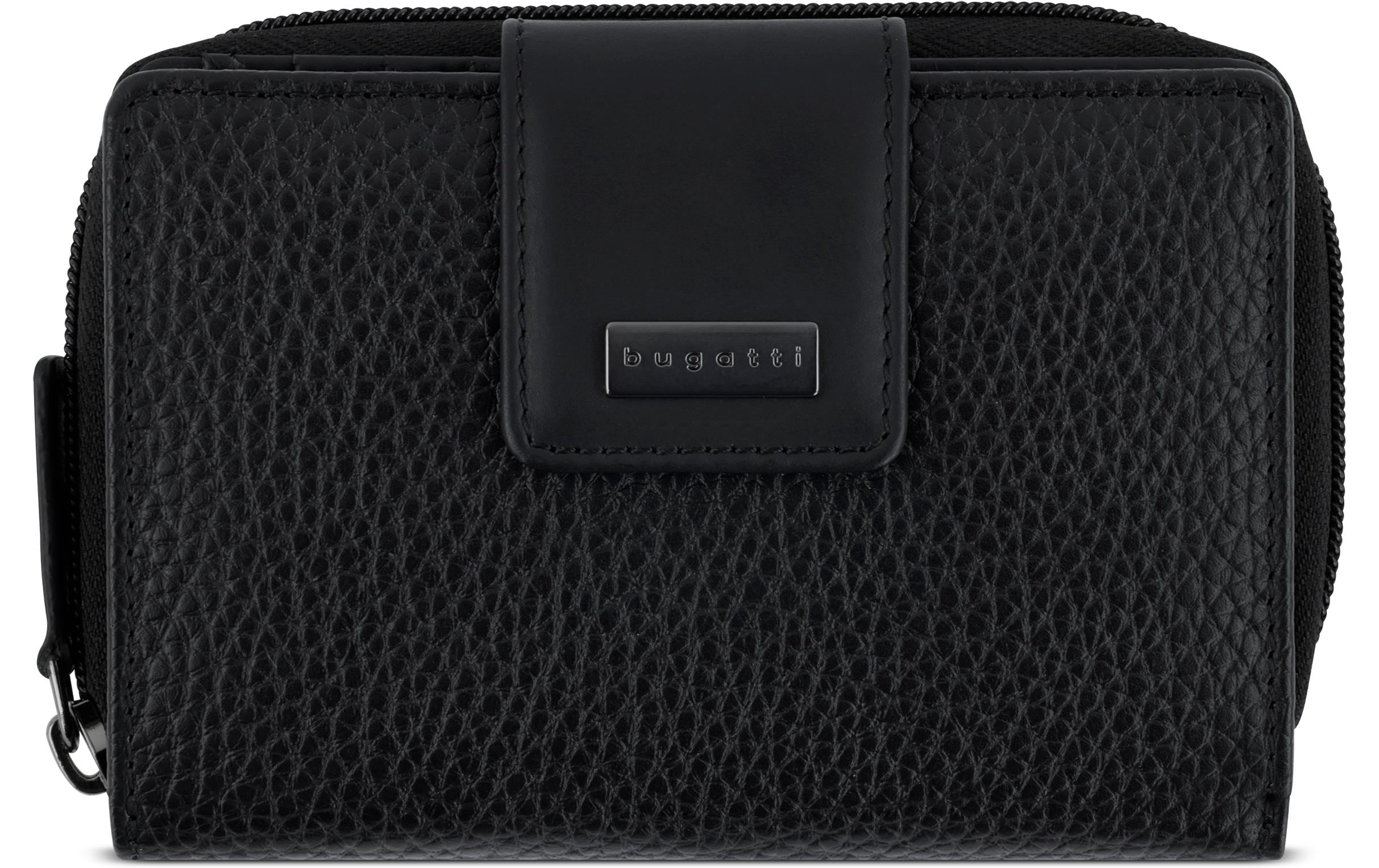 Bugatti Portemonnaie Sina 13.5 cm, Schwarz