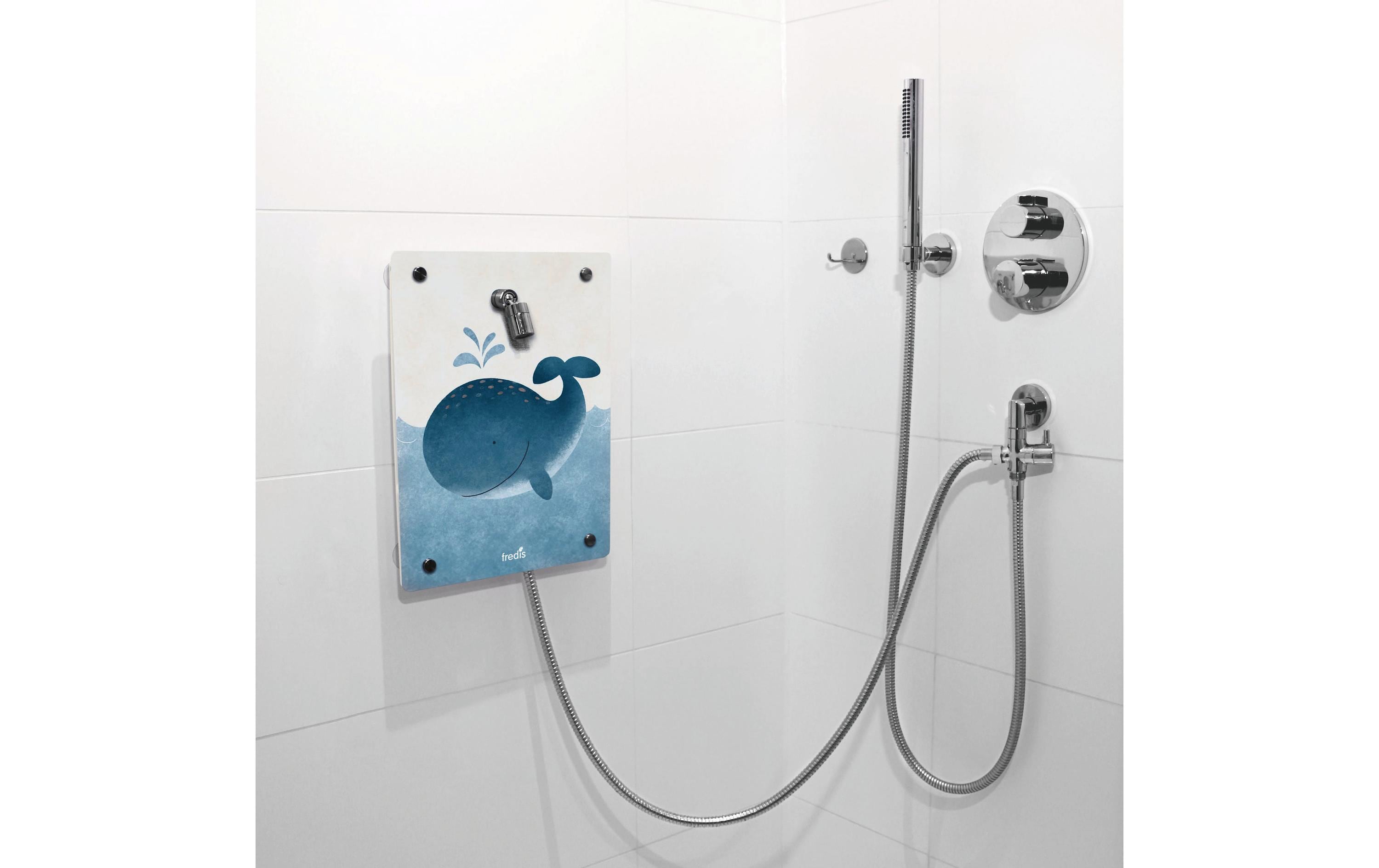 Fredis Kinderdusche Wal 40 x 30 cm