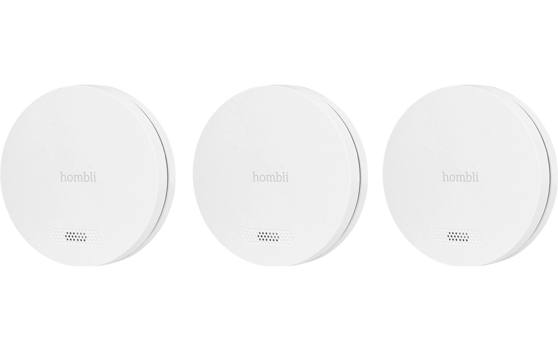 hombli Smart Smoke Detector 2+1 - weiss