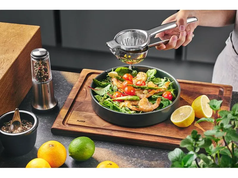 GEFU Zitruspresse Lemon Edelstahl