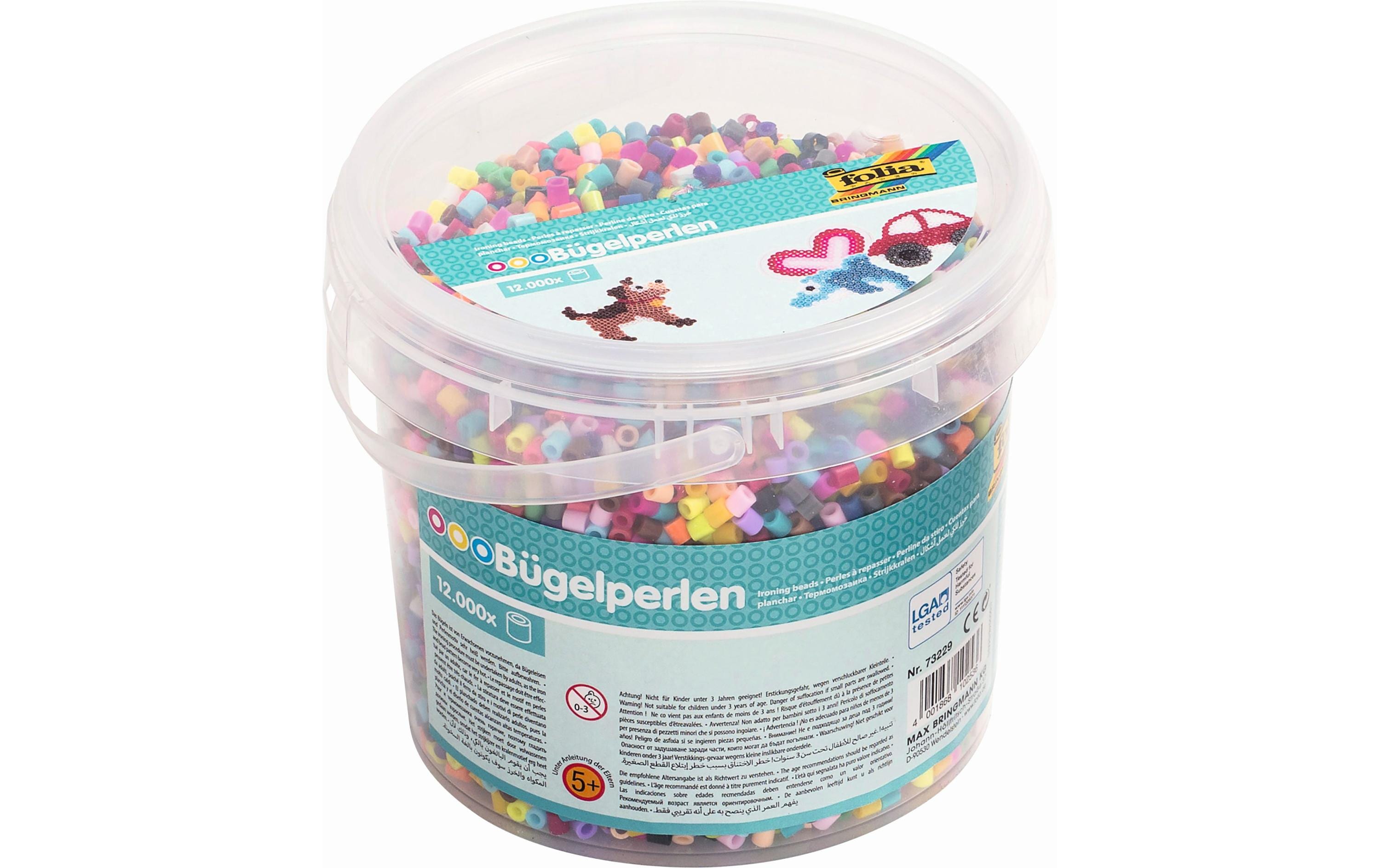 Folia Bügelperlen 12000 Stück Mehrfarbig Folia Bügelperlen 12000 Stück Mehrfarbig