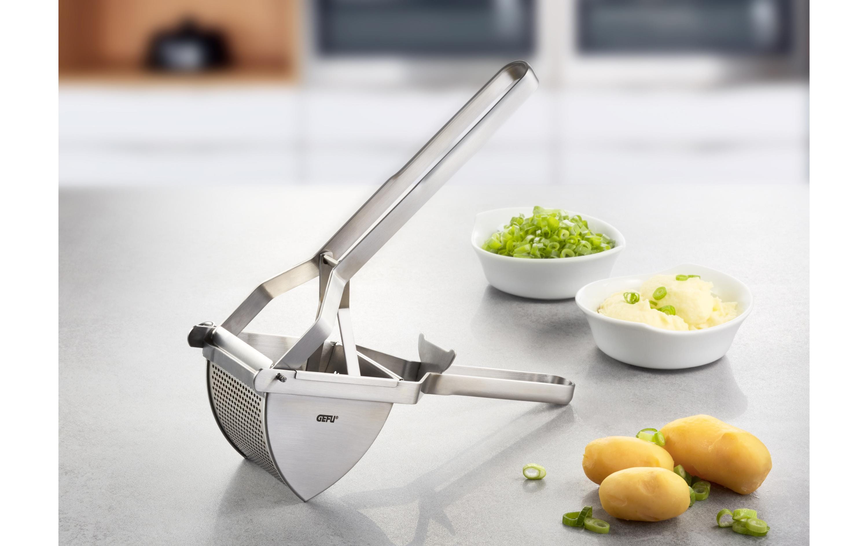 GEFU Kartoffelpresse Silber