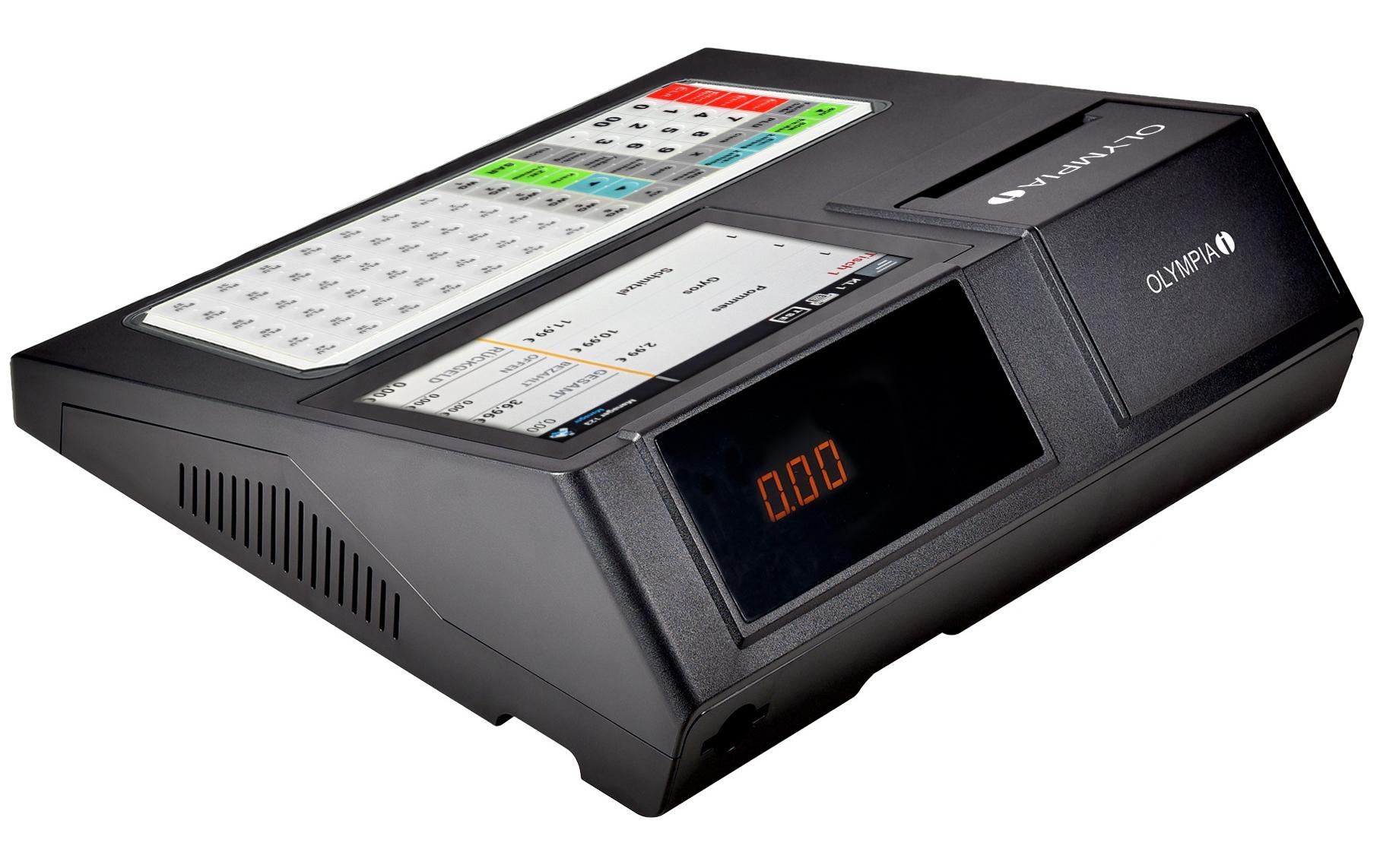 Olympia Registrierkasse K200 Plus, Schwarz