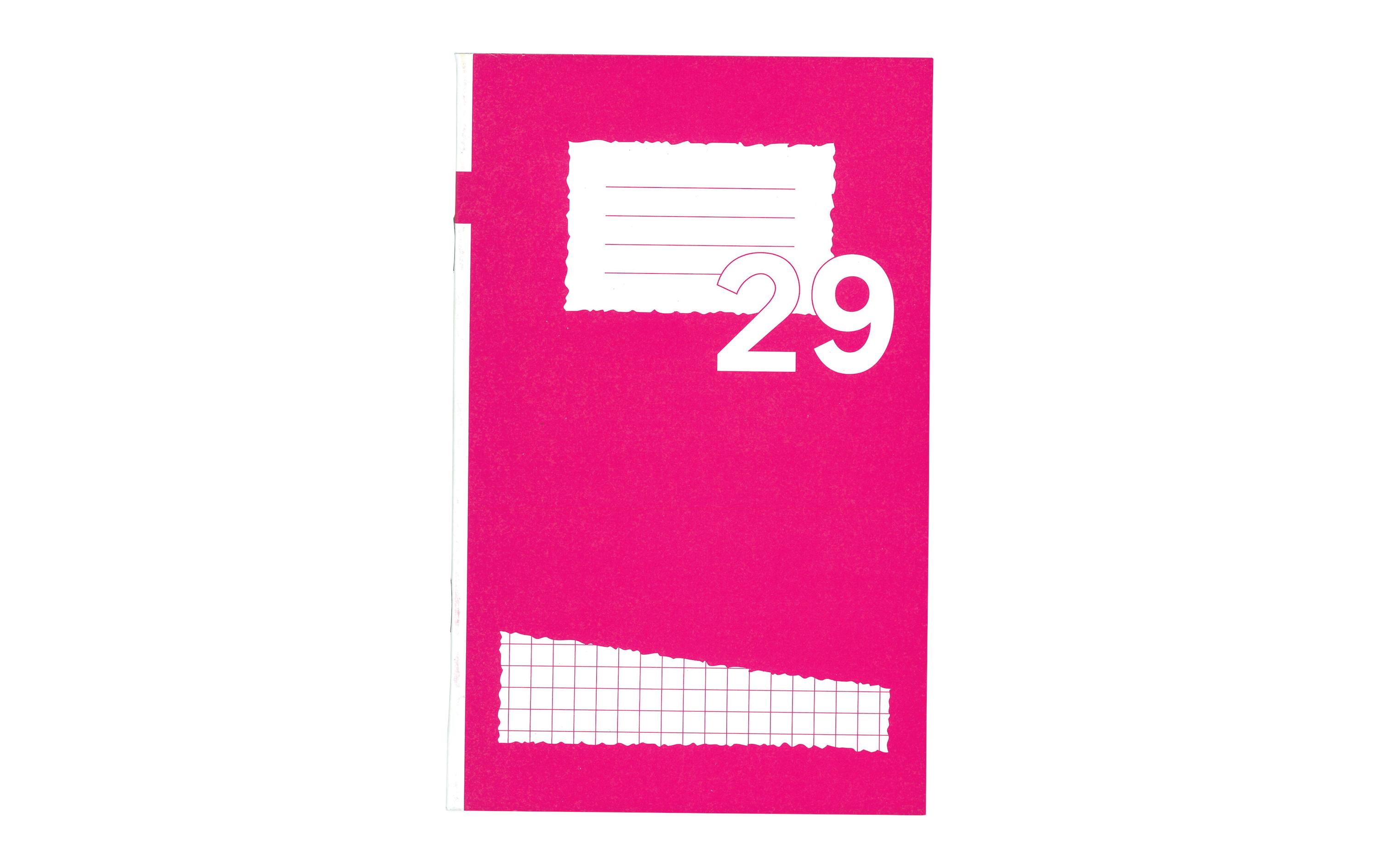 Office Focus Schulheft FSC 14 x 20 cm, Kariert, Rot, 10 Stück